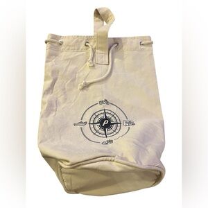 Oversized canvas tote bag unisex Compass graphic from Hit 2024 dorm college wknd